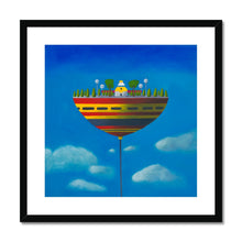 Load image into Gallery viewer, "Hyperbolic Time Chamber" Framed & Mounted Print
