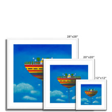 Load image into Gallery viewer, "Hyperbolic Time Chamber" Framed & Mounted Print